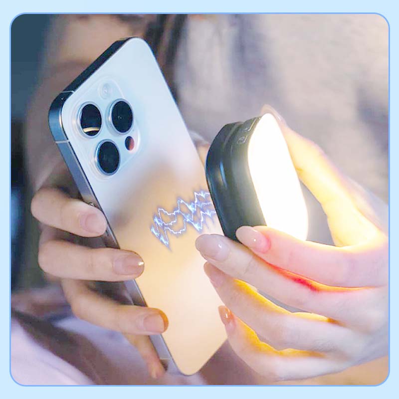 ✨✨3-in-1-Telefonständer, Spiegel und magnetisches Selfie-Fülllicht