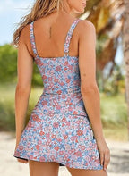 💥Letztes Tagessonderangebot 50% RABATT🩱Vintage-Tankini-Badeanzüge mit Bauchkontrolle für Damen