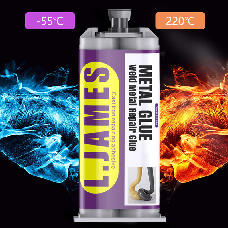 👍Heißes Produkt 🔥Metallklebstoff - Metallreparaturklebstoff schweißen