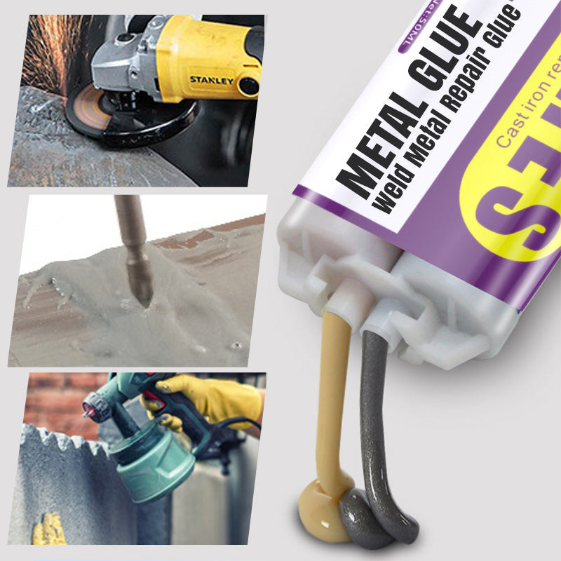 👍Heißes Produkt 🔥Metallklebstoff - Metallreparaturklebstoff schweißen