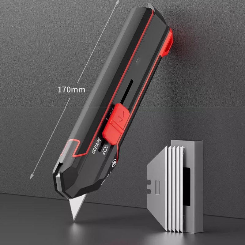 ✨🔪2-in-1-Gebrauchsmesser zum Schneiden und Schaben💡👷‍♂️