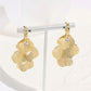 Crooles met bladontwerp in laag look voor vrouwen