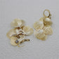 Crooles met bladontwerp in laag look voor vrouwen