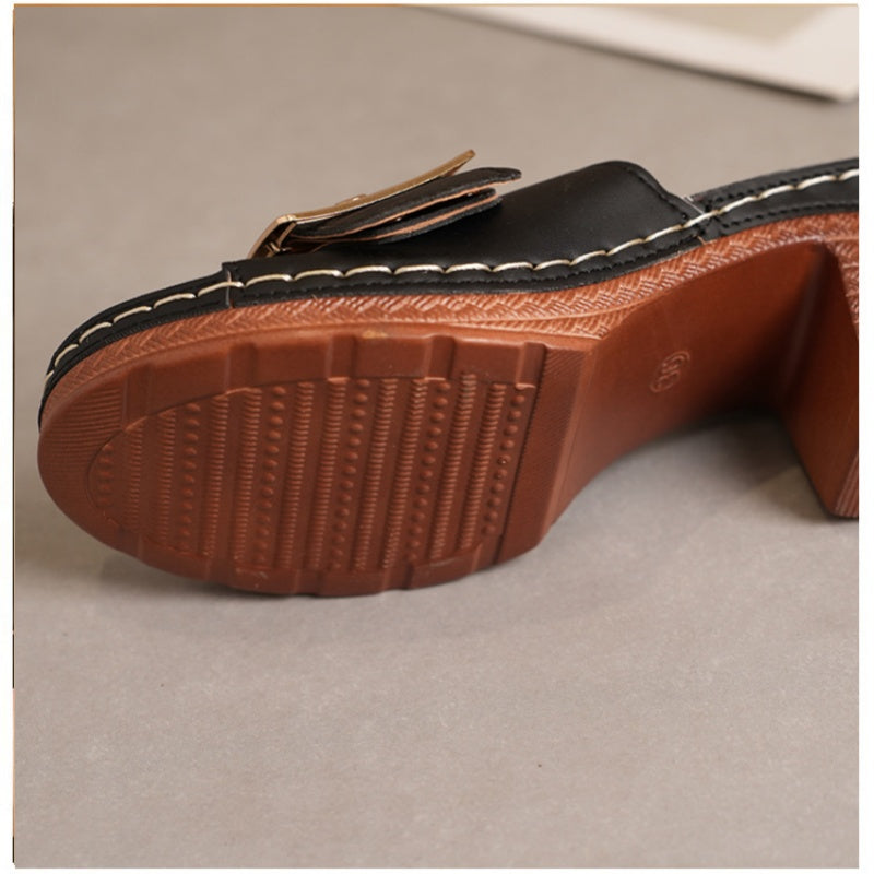 🌸💐Elegante, bequeme, atmungsaktive, rutschfeste Keilsandalen für Damen🚀