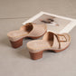 🌸💐Elegante, bequeme, atmungsaktive, rutschfeste Keilsandalen für Damen🚀