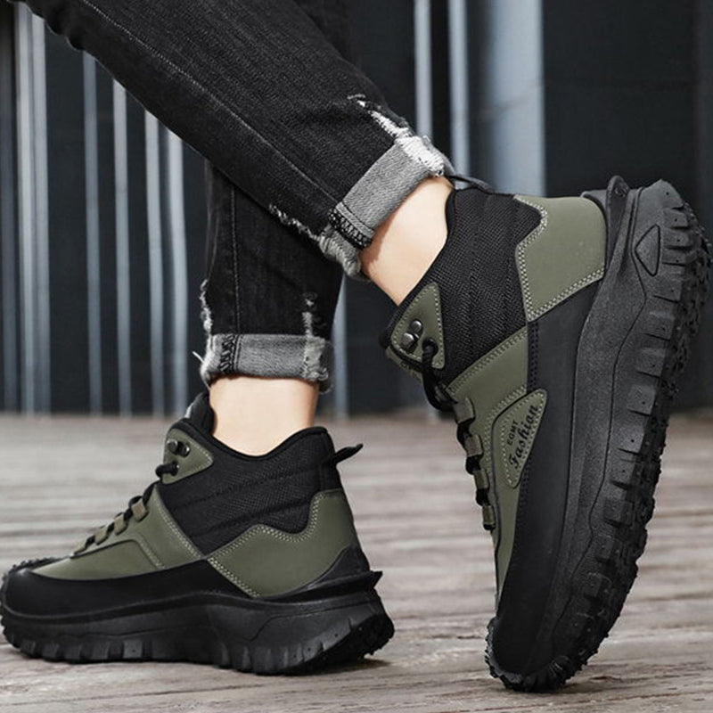 Retro Hiking Boots - Waterproof & Outdoor Friendly-2