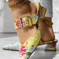 🔥 2025 Sommer Neue Produkte- ❤️ Damenmode Sommer gedruckte Sandalen