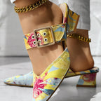🔥 2025 Sommer Neue Produkte- ❤️ Damenmode Sommer gedruckte Sandalen
