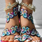 🔥 2025 Sommer Neue Produkte- ❤️ Damenmode Sommer gedruckte Sandalen