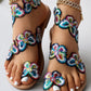🔥 2025 Sommer Neue Produkte- ❤️ Damenmode Sommer gedruckte Sandalen