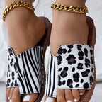 🔥 2025 Sommer Neue Produkte- ❤️ Damenmode Sommer gedruckte Sandalen