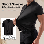 ⏳Begrenzte Zeit 50% Rabatt💥Herren Kurzarmhemd aus 4-Wege-Stretchgewebe