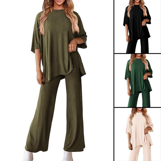 🌸💐Damen Freizeit-Set: Oberteil und Hose🚀Kaufen Sie 2 und erhalten Sie kostenlosen Versand🚀