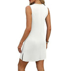Trägerkleid im Mini-Look mit V-Ausschnitt für Damen