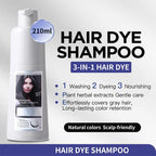 💥Großer Rabatt, 1 kaufen, 1 gratis bekommen 🥳3-in-1-Shampoo für lang anhaltende natürliche Haarfärbung