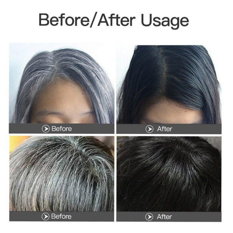 💥Großer Rabatt, 1 kaufen, 1 gratis bekommen 🥳3-in-1-Shampoo für lang anhaltende natürliche Haarfärbung