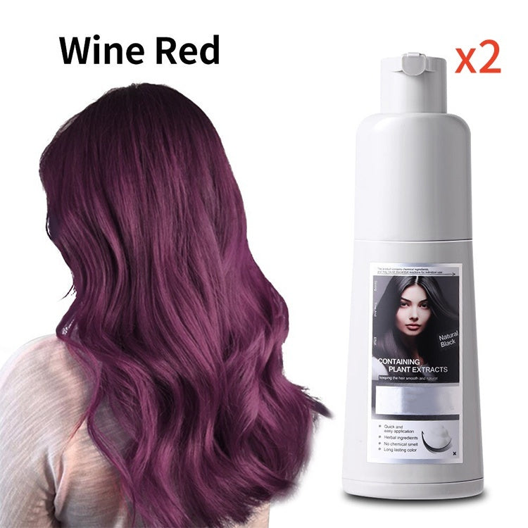 💥Großer Rabatt, 1 kaufen, 1 gratis bekommen 🥳3-in-1-Shampoo für lang anhaltende natürliche Haarfärbung