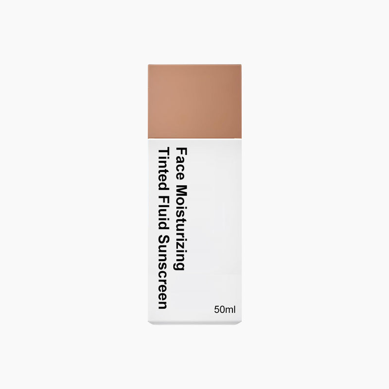 😍Kaufen Sie 2 und erhalten Sie 1 gratis💗 Feuchtigkeitsspendendes getöntes Sonnenschutzfluid für das Gesicht