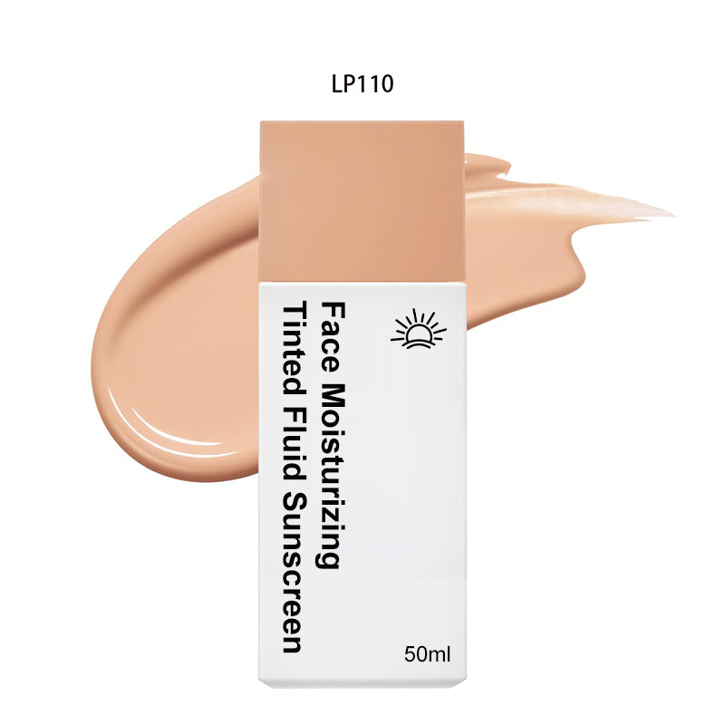😍Kaufen Sie 2 und erhalten Sie 1 gratis💗 Feuchtigkeitsspendendes getöntes Sonnenschutzfluid für das Gesicht