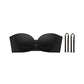 Removable Straps Wire-Free Gathering Bra-8