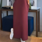 ✨Super Slim Fit ✨Damen ärmelloses Maxikleid mit V-Ausschnitt und Schlitz