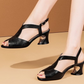 👠Modische Sandalen mit Blockabsatz und offener Zehenpartie für Damen👠🚀Kaufen Sie 2 und erhalten Sie kostenlosen Versand🚀