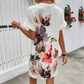 Lässiges, vielseitiges Damenkleid mit Print