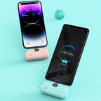 Tragbare kabellose Powerbank in Lippenstiftgröße mit 5000 mAh