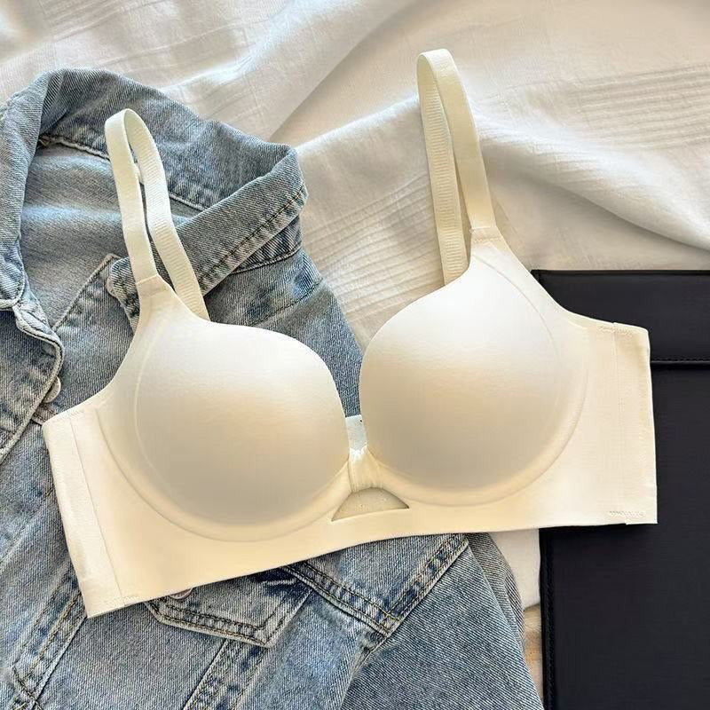 Nahtloser und bügelloser Push-up-BH mit formender Wirkung für Damen in Unifarben