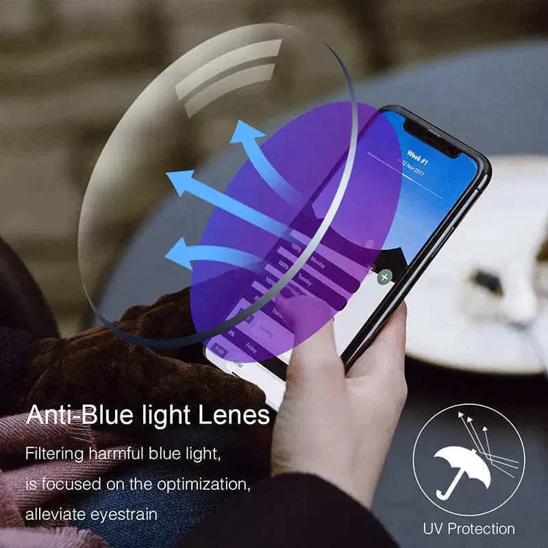 👓Hohe Härte, Anti-Blaulicht-Lesebrille für den Nah- und Fernsicht