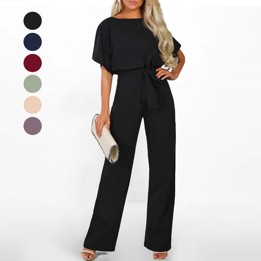 ⏳Zeitlich begrenzter Rabatt💥Jumpsuit mit hoher Taille und weitem Bein für Damen