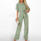 ⏳Zeitlich begrenzter Rabatt💥Jumpsuit mit hoher Taille und weitem Bein für Damen