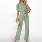 ⏳Zeitlich begrenzter Rabatt💥Jumpsuit mit hoher Taille und weitem Bein für Damen