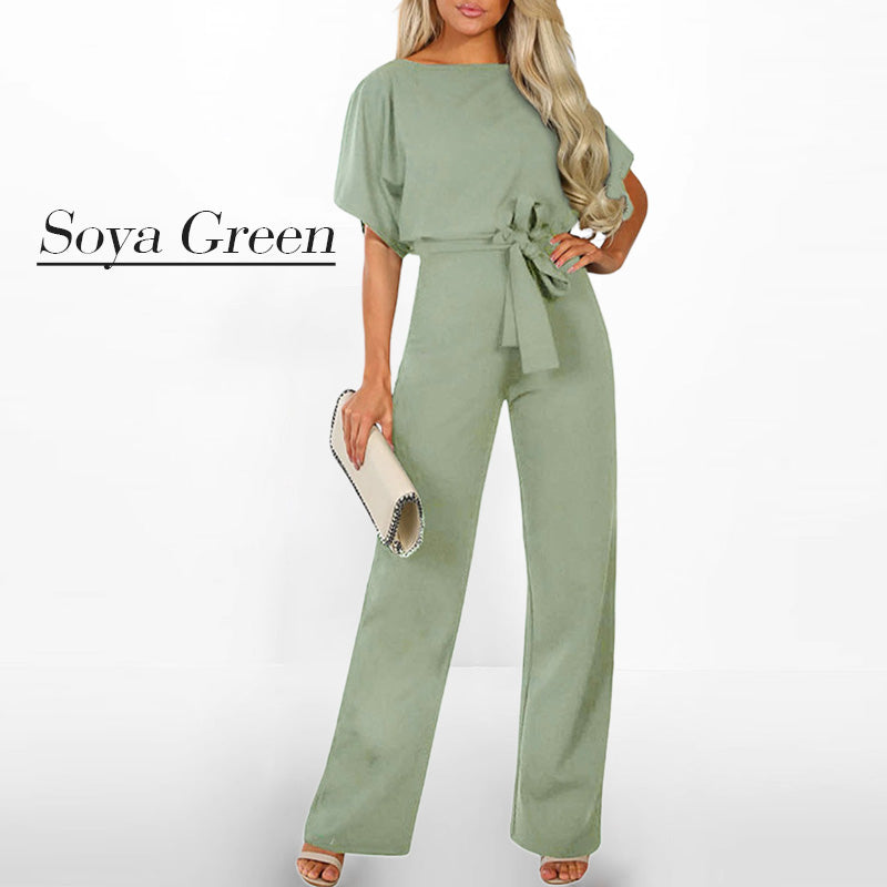 ⏳Zeitlich begrenzter Rabatt💥Jumpsuit mit hoher Taille und weitem Bein für Damen