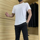 Zweiteiliges Sportset für Herren mit Kurzarmshirt und Hose