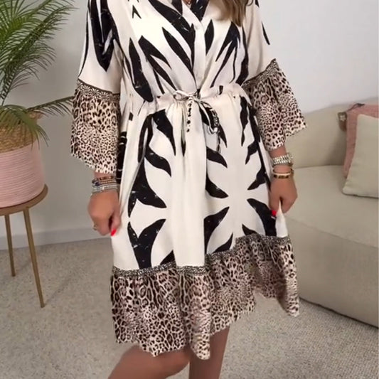 Women's Soft Casual Knee-Length Dress