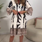 Women's Soft Casual Knee-Length Dress