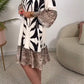Women's Soft Casual Knee-Length Dress