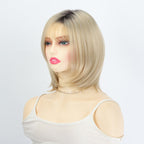 Women's Fashion Shoulder Length Wig with Bangs