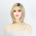 Women's Fashion Shoulder Length Wig with Bangs