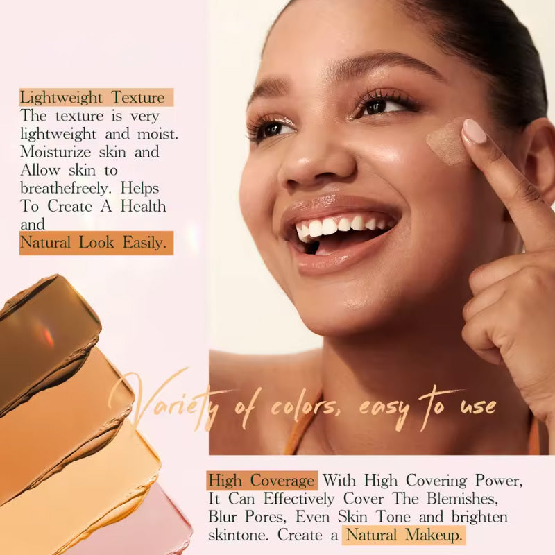 ⏳Zeitlich begrenztes Sonderangebot⏰Lang anhaltender, natürlicher, leichter, matter Foundation-Stick