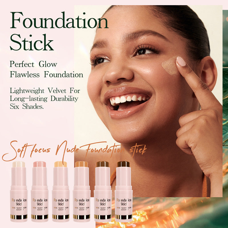 ⏳Zeitlich begrenztes Sonderangebot⏰Lang anhaltender, natürlicher, leichter, matter Foundation-Stick