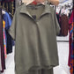 Lässiges Set mit Kurzarmoberteil und Hose für Damen