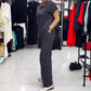 Lässiges Set mit Kurzarmoberteil und Hose für Damen