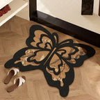 Retro Butterfly Kieselgurmatte - schnell trocknend und rutschfest