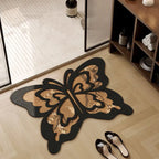 Retro Butterfly Kieselgurmatte - schnell trocknend und rutschfest