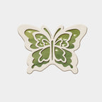 Retro Butterfly Kieselgurmatte - schnell trocknend und rutschfest
