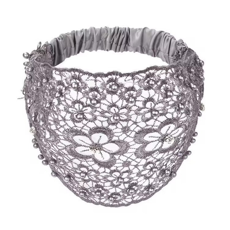 🌞Summer Sale 50% OFF🔥Plum Blossom Hollow Beaded Wide Headband