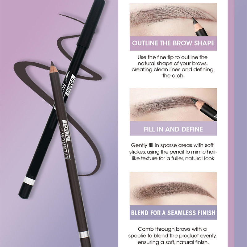 💗LETZTER TAG - KAUFEN SIE 1, BEKOMMEN SIE 1 GRATIS💗Wasserfester, glatter, lang anhaltender Augenbrauenstift