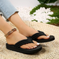 🩴Damen rutschfeste Flip-Flops mit flacher Sohle